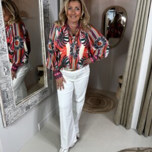 Blouse Sarti Luxe Glans Viscose – Print 269