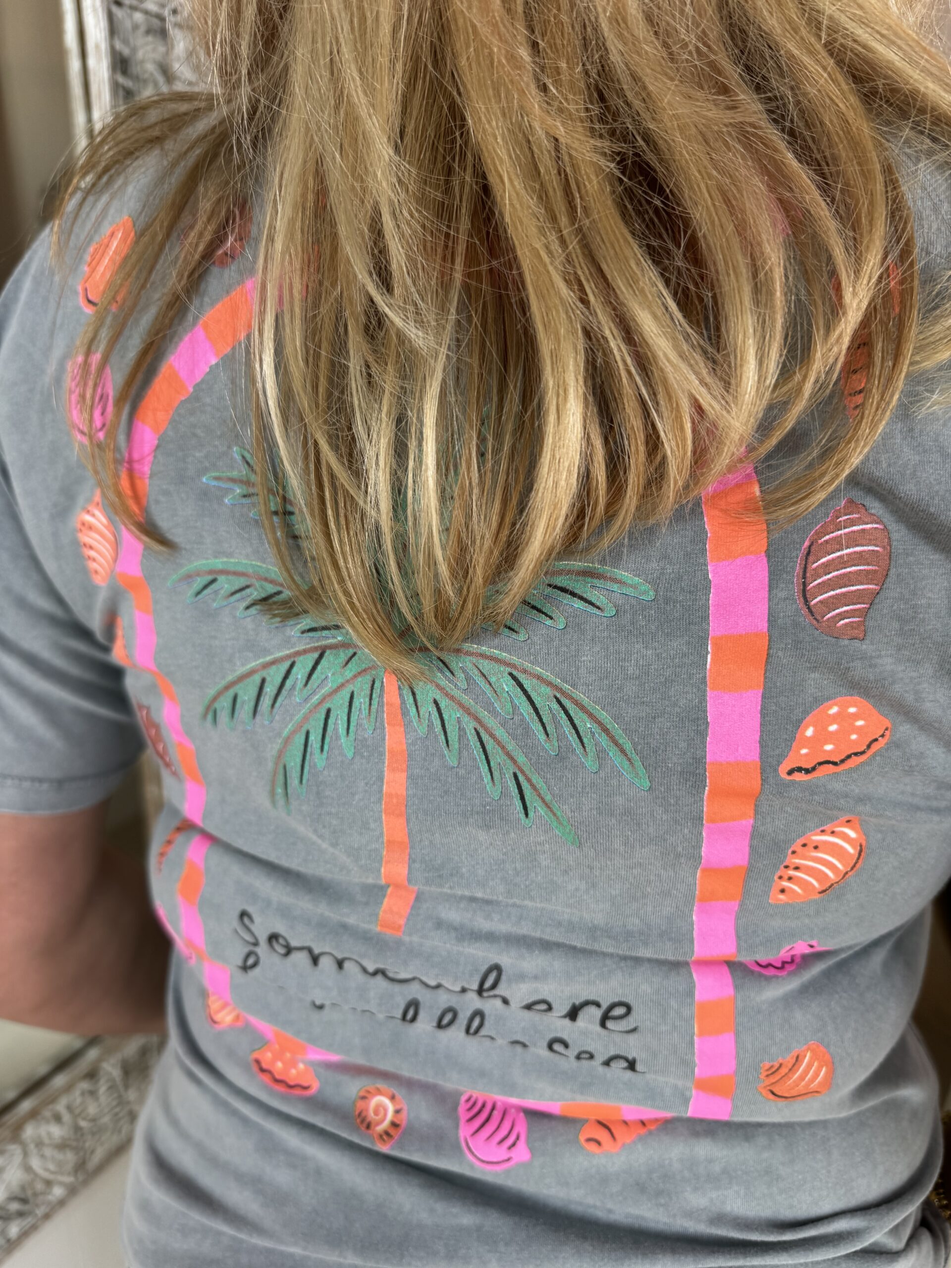 T-Shirt Somewhere Beyond the Sea 6030/452 Grey - Afbeelding 3