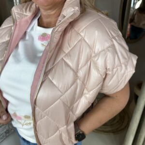 Alternative view of Bodywarmer Carly Poeder Roze