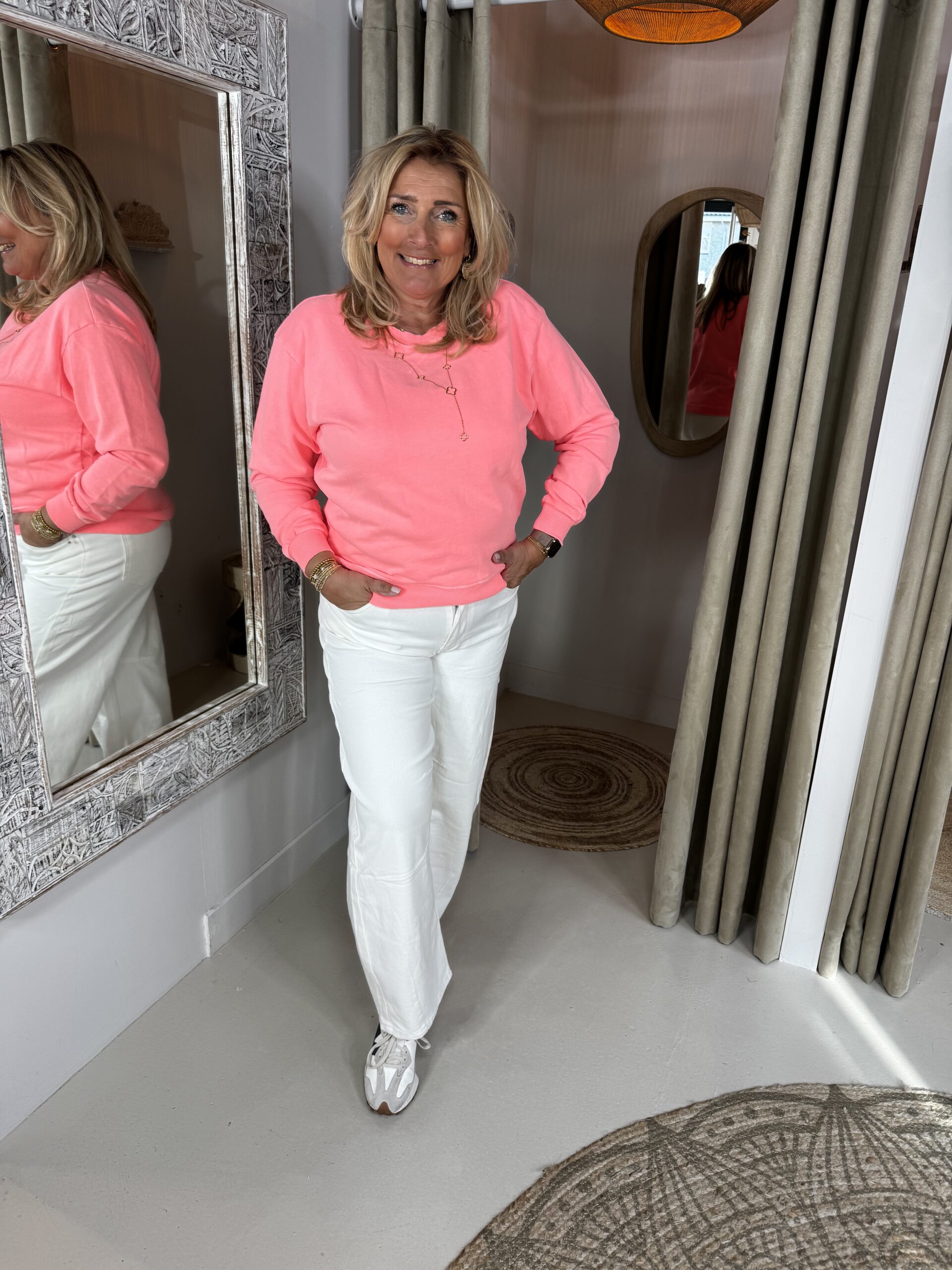 Barrel Jeans Gemma Off-White - Afbeelding 6