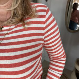 Alternative view of Cocco Bello Streep Shirt 906542 Koraal