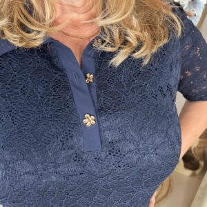 Alternative view of Triple Nine Travelstof Top 6948 Donker Blauw