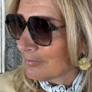 Alternative view of Zonnebril Malibu Resin Espresso