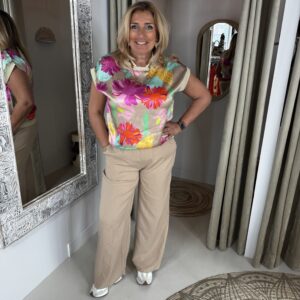 Alternative view of Glans Top 6324 Gaia Vrolijke Print