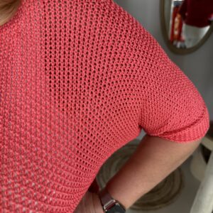 Alternative view of Vleermuis Trui 7010 Korte Mouw Keet Koraal