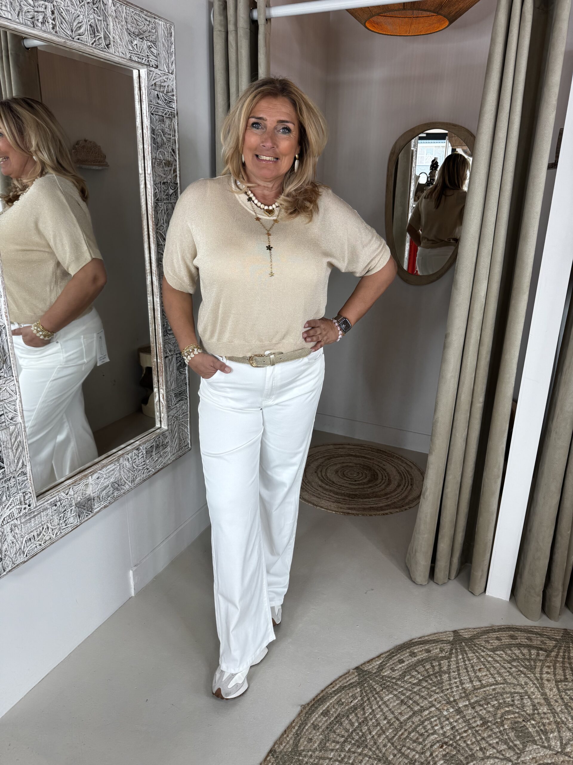 Lurex Top Keira 88086 Goud