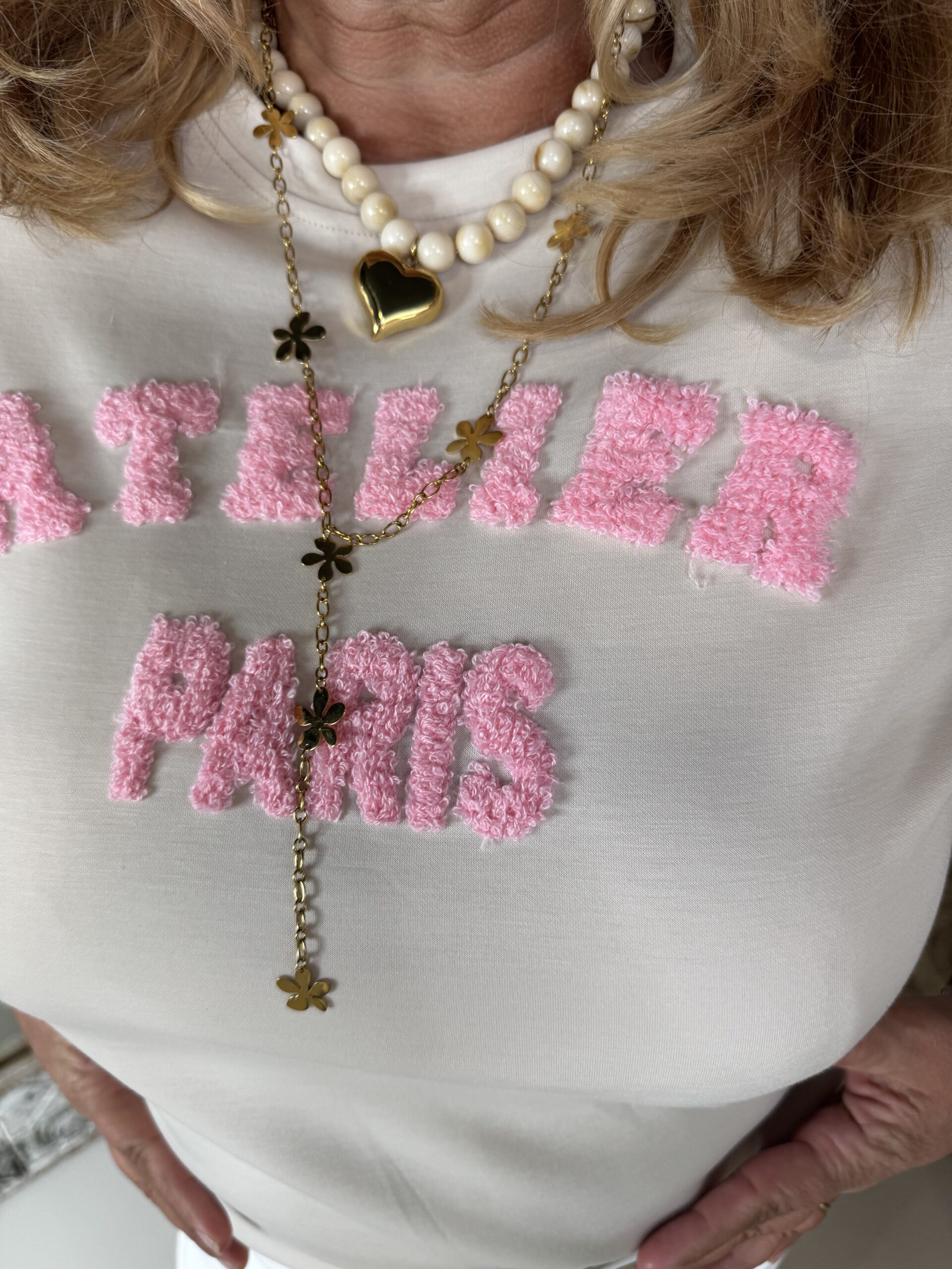 Sweater Atelier Paris Zand - Afbeelding 2