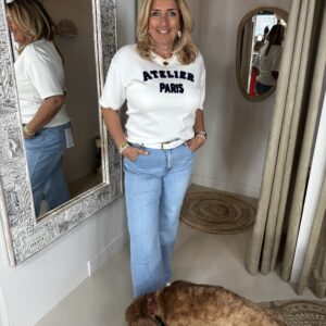 Sweater Atelier Paris Off-White