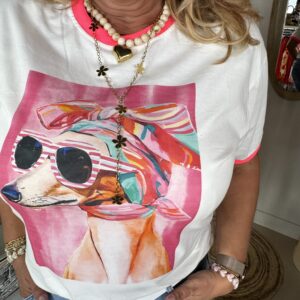 Alternative view of T-Shirt Hond 00205 Neon Hals