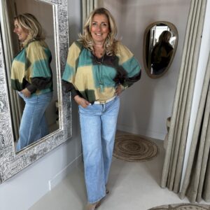 Katoenen Blouse Kity Green