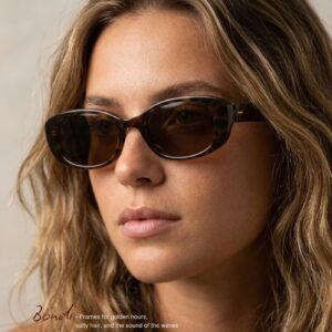 Alternative view of Zonnebril Bondi Resin Luipaard