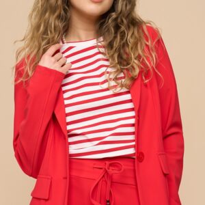 Alternative view of Mi Piace Bonded Travelstof Blazer 202646 Rood