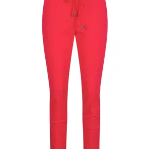 Mi Piace Bonded Travelstof Broek 202632 Rood via villaggio