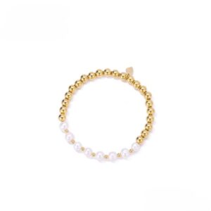 Armband Beads RVS Parels 38023