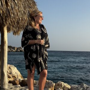 Alternative view of Kimono 70567 White