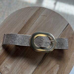 Stretch Riem Gesp Macy Goud