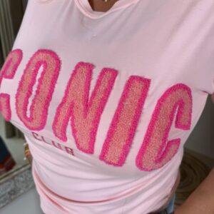 Alternative view of T-Shirt Iconic Club 8011516 Roze