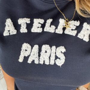 Alternative view of Sweater Atelier Paris Donker Blauw