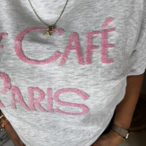 Alternative view of Sweater 1402 Le Café Paris Grijs