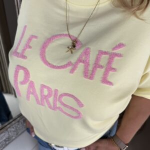 Alternative view of Sweater 1402 Le Café Paris Geel