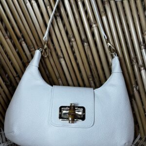 Leren Tas Coline Wit