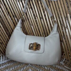 Leren Tas Coline Zand