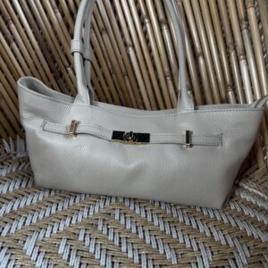 Leren Tas Vanya Zand