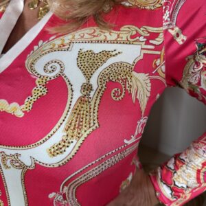 Alternative view of Missy Jurk 10358 Koraal Print