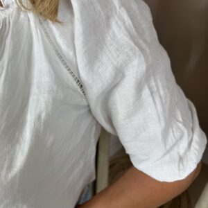 Alternative view of Linnen Blouse Mila 28432 Wit