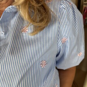 Alternative view of Blouse Merel Streep 70735 Blauw