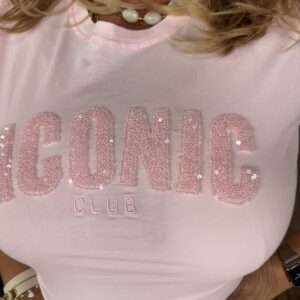 Alternative view of T-Shirt Iconic Club 1003 Zacht Roze