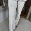 Jeans met Parels 9293 Zand via villaggio
