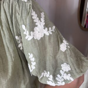 Alternative view of Katoenen Blouse Mara 731 Olive