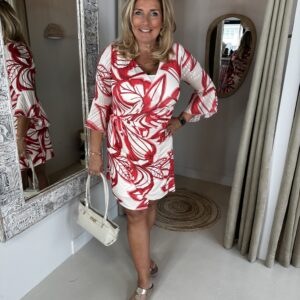 Medina Jurkje Rode Print via villaggio