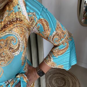 Alternative view of Medina Jurkje Turquoise Print