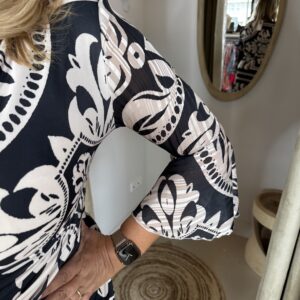 Alternative view of Medina Jurkje Mooie Zwart/Off-White Print