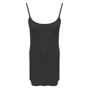 Slip Dress Verstelbare Bandjes Zwart