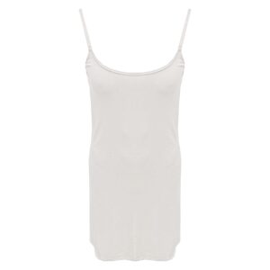 Slip Dress Verstelbare Bandjes Off-White