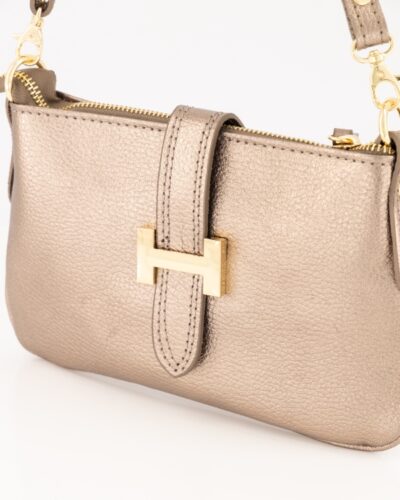 Leren Tas Hayley Brons - Afbeelding 6
