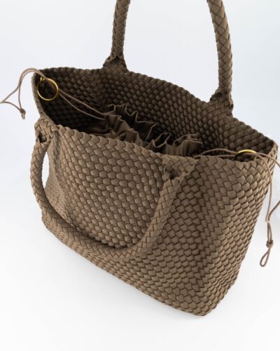 Neopreen Tas Georgie Dark Taupe - Afbeelding 8