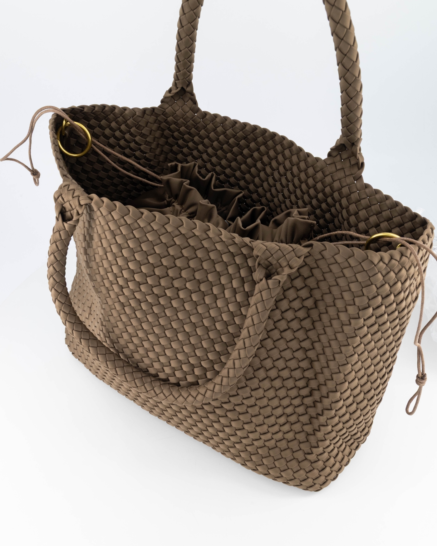 Neopreen Tas Georgie Dark Taupe - Afbeelding 8