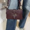 Leren Tas Hayley Bordeaux