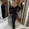 Viscose V-Hals Onder Shirt 243 Zwart via villaggio