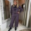 Mi Piace Travelstof Broek 202933 Ballon Pof Perfect Plum via villaggio