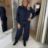 Mi Piace Travelstof Blouse 202872 Donker Blauw via villaggio
