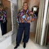 Mi Piace Travelstof Blouse 60840 Geometric Fusion via villaggio