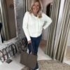 Mi Piace Ajour Vest 202857 Off-White