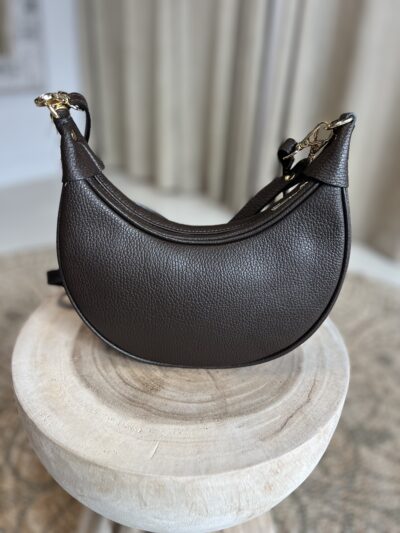 Mooie Leren Tas Kyra Bruin
