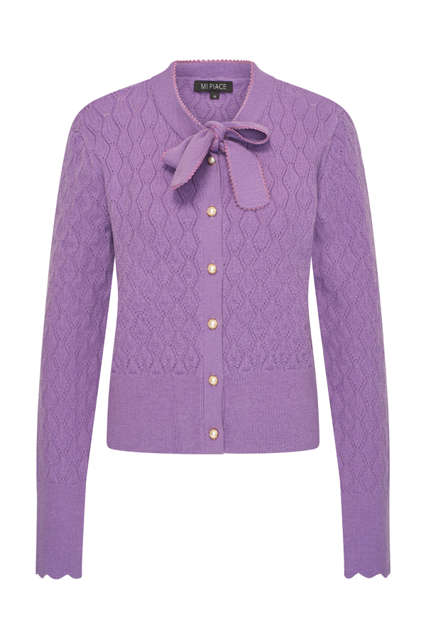Mi Piace Ajour Vest 202857 Hyacinth via villaggio