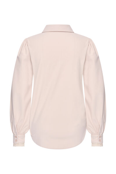 Mi Piace Travelstof Blouse Lace 202872 Mist - Afbeelding 3